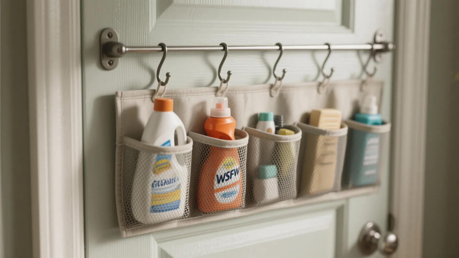 4. Over-the-door and hanging solutions