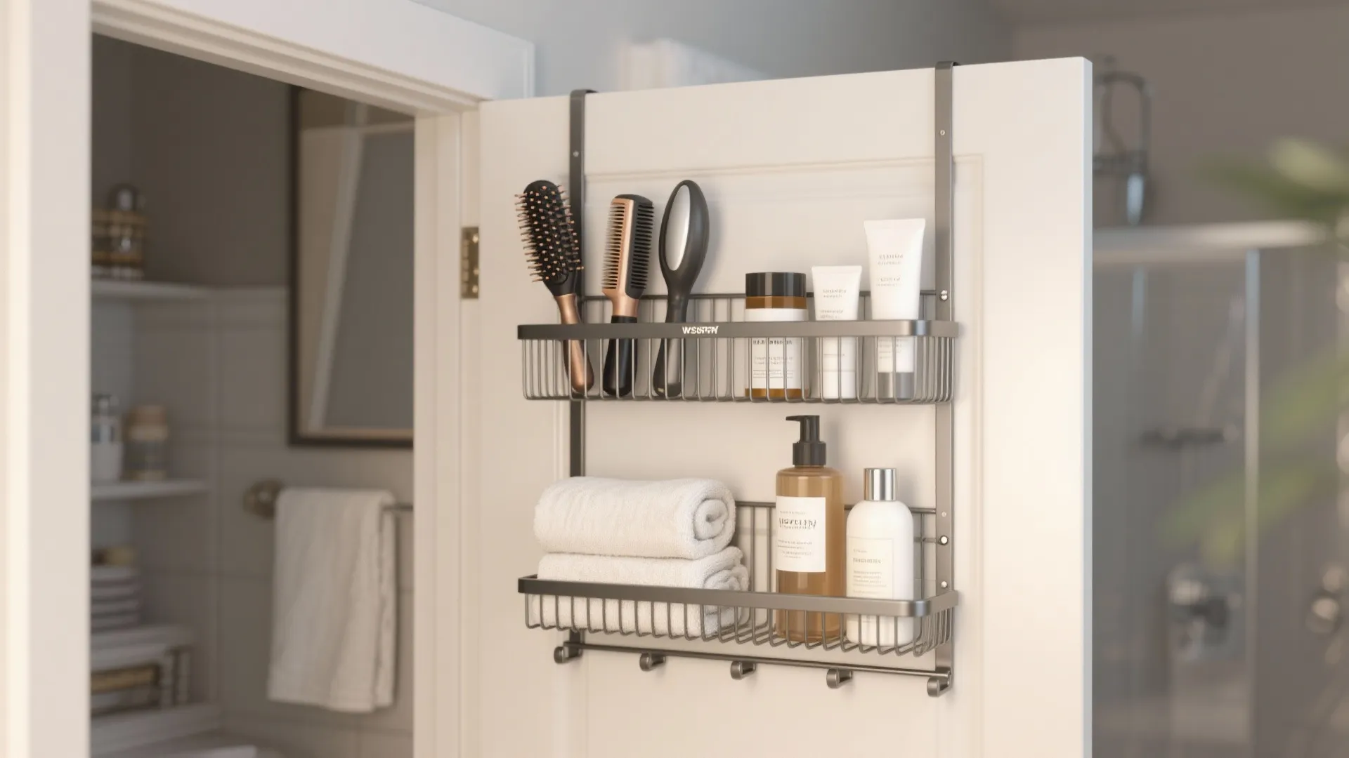 5. Over-the-Door Hooks or Racks