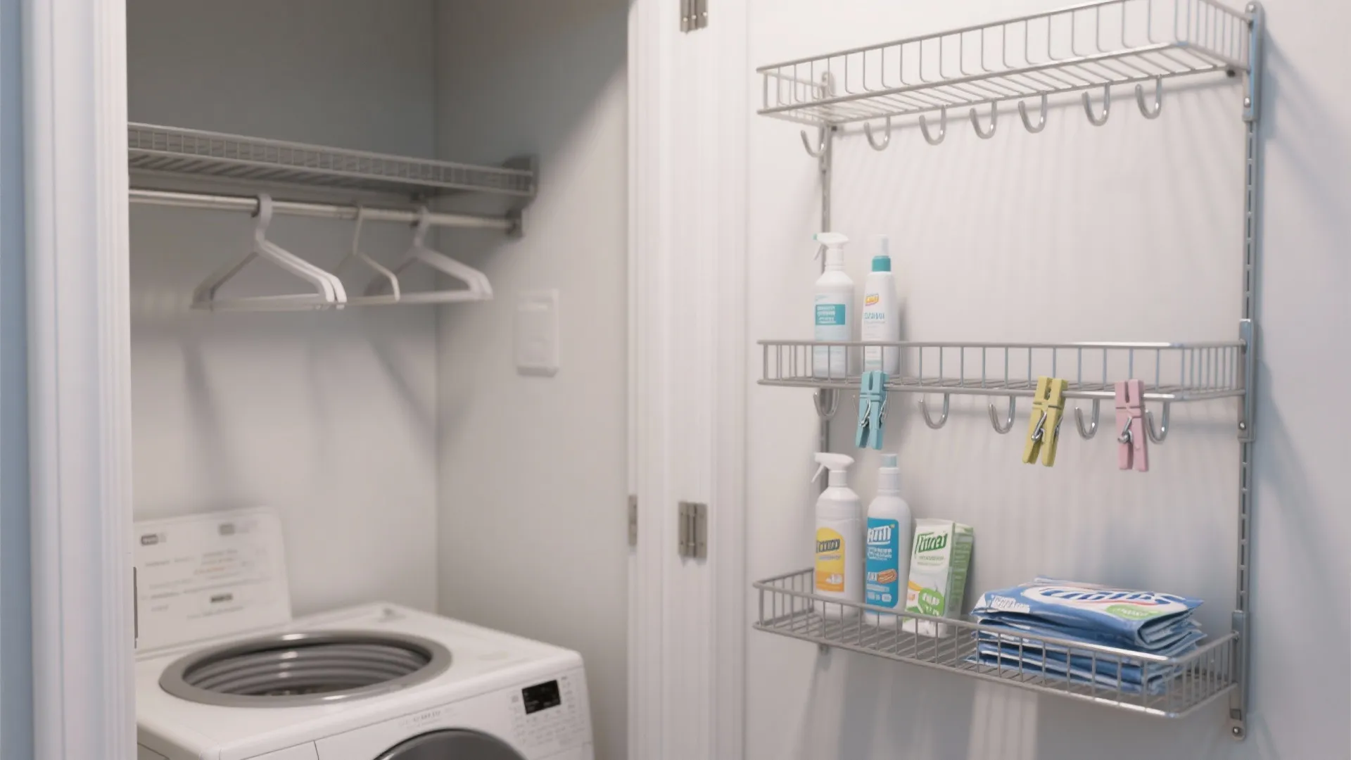 4. Over-the-door and adjustable racks