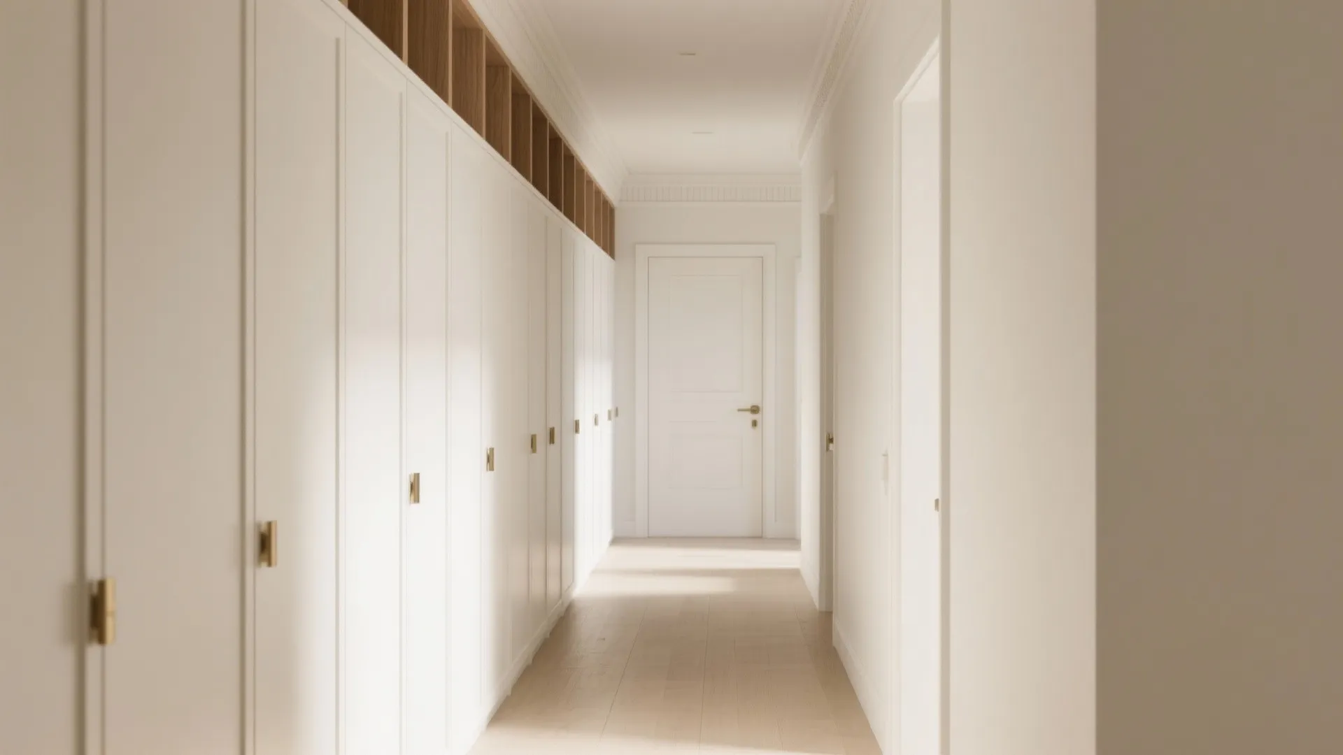 3) Over-Door and Ceiling-High Runs for Dead-Space Wins