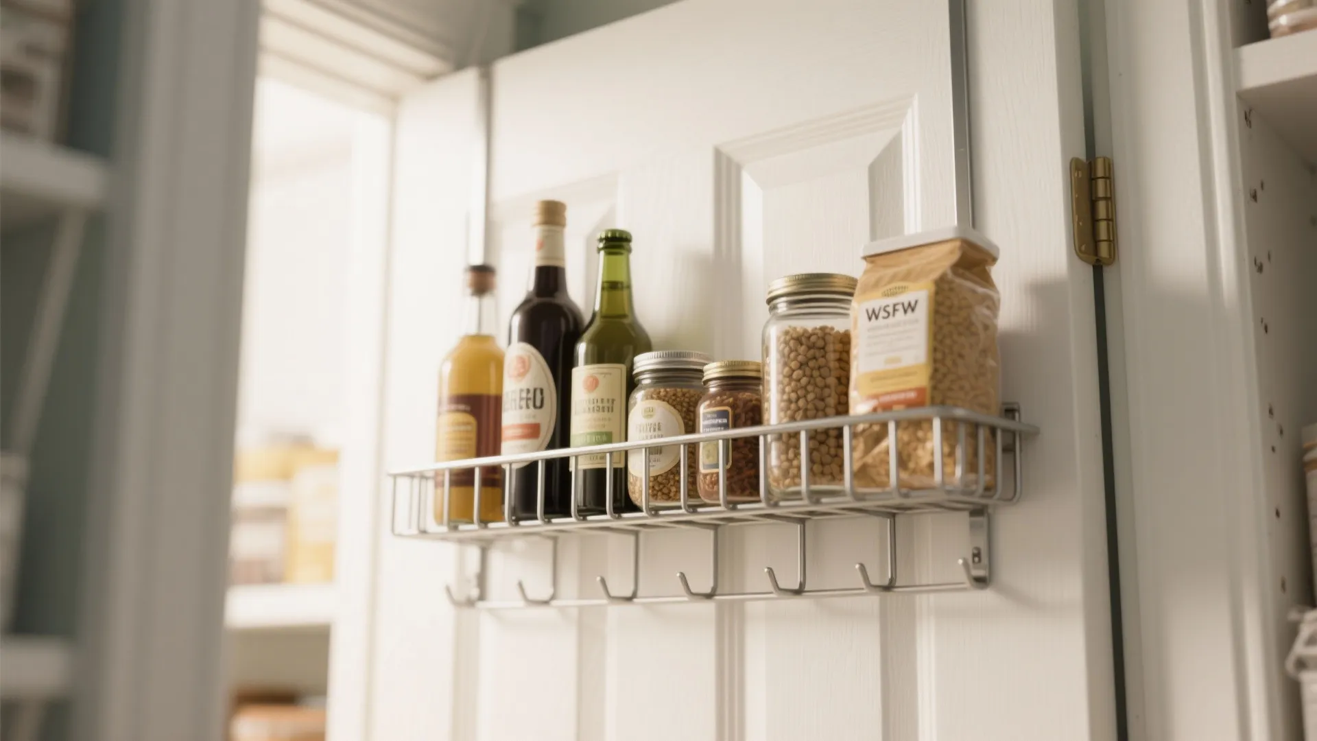 8. Over-the-Door Shelf Rack