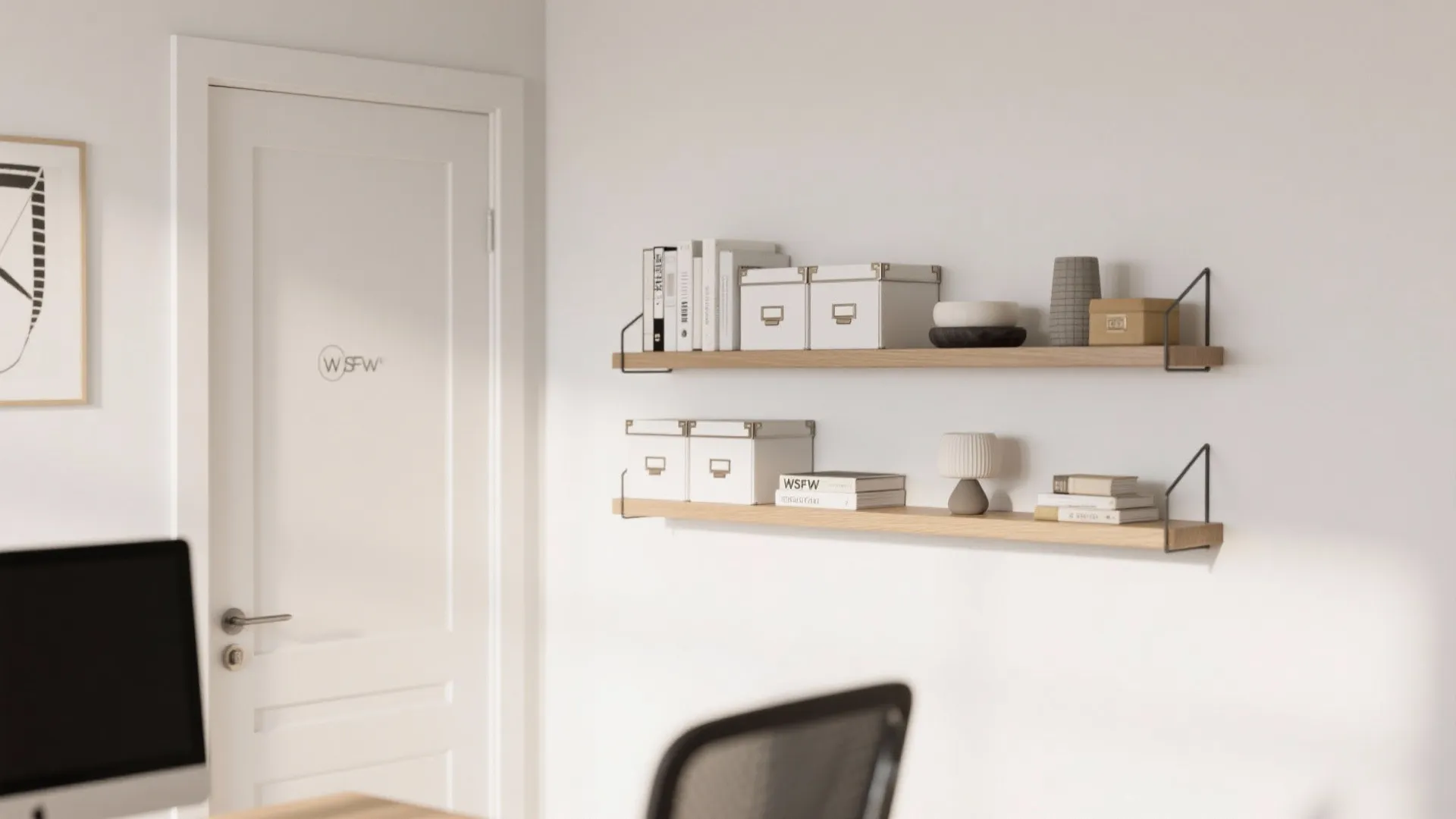 9. Over-Door Shelving