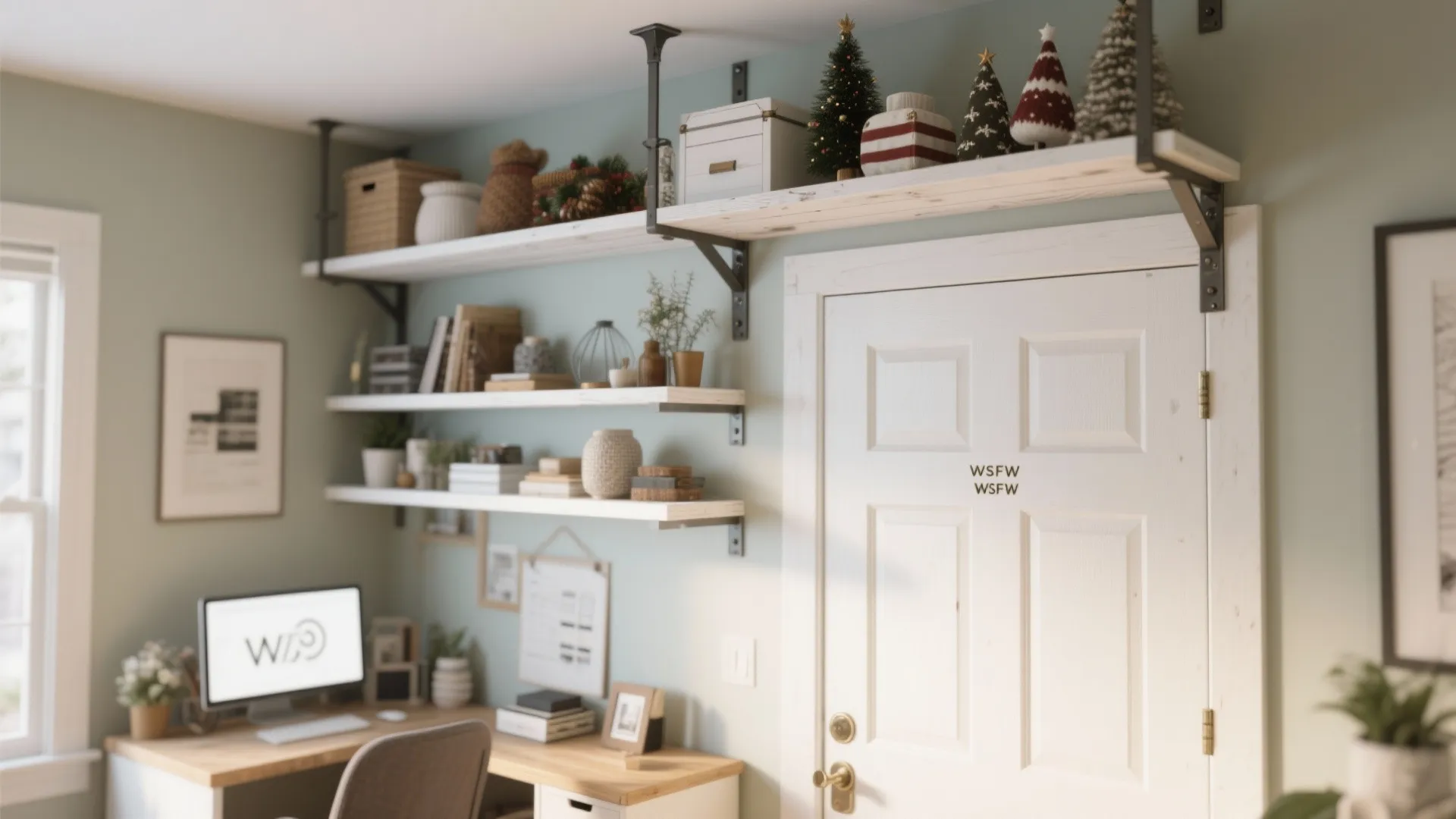 5. Over-the-Door Shelf Unit