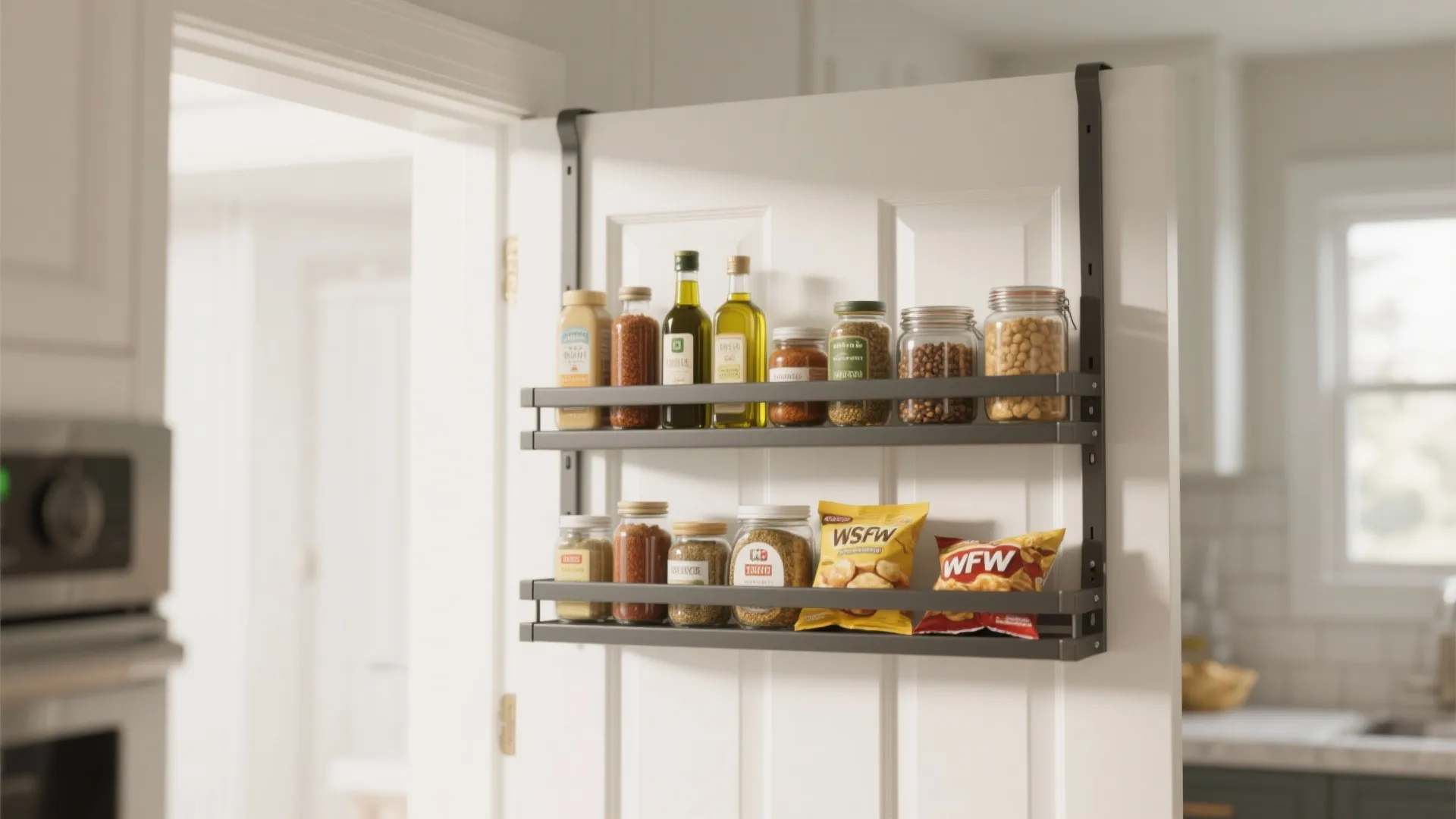 2. Over-the-Door Shelving
