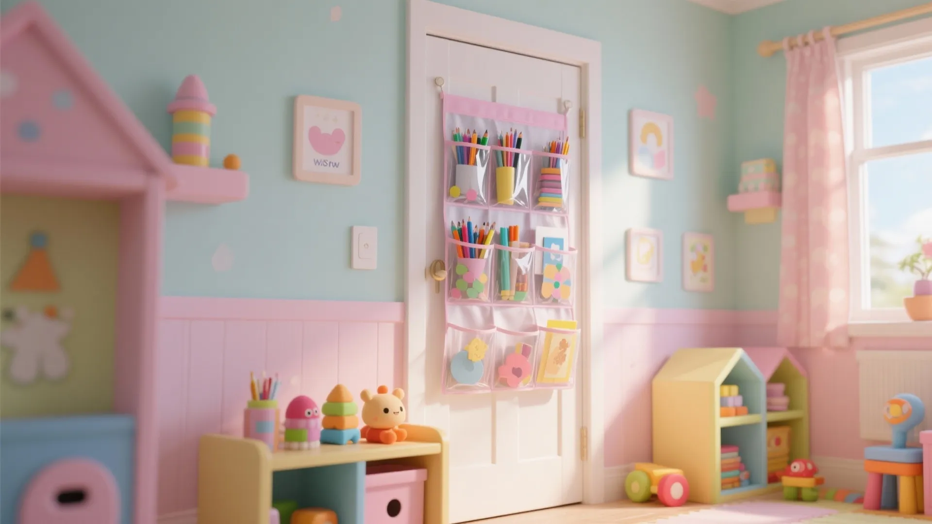 5. Over-Door Storage Solutions