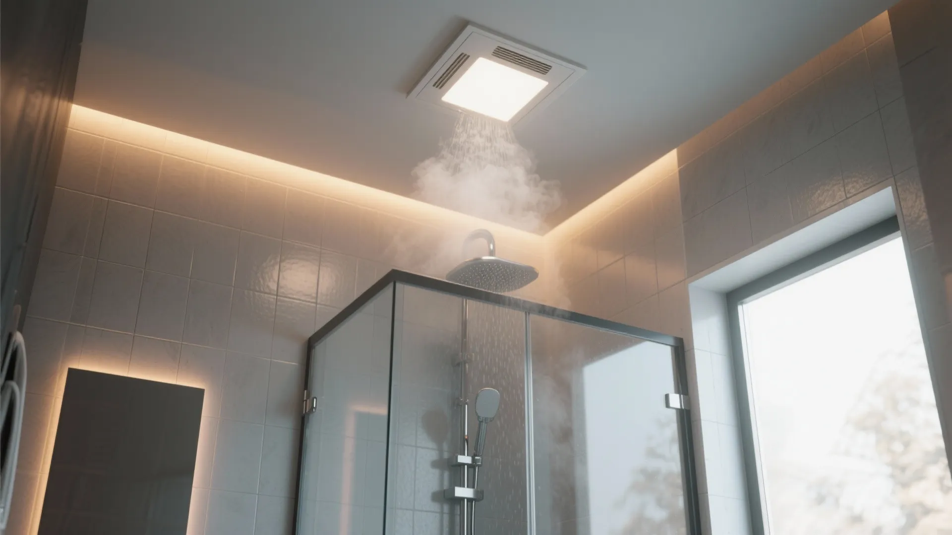 1. Over-the-Shower Glow