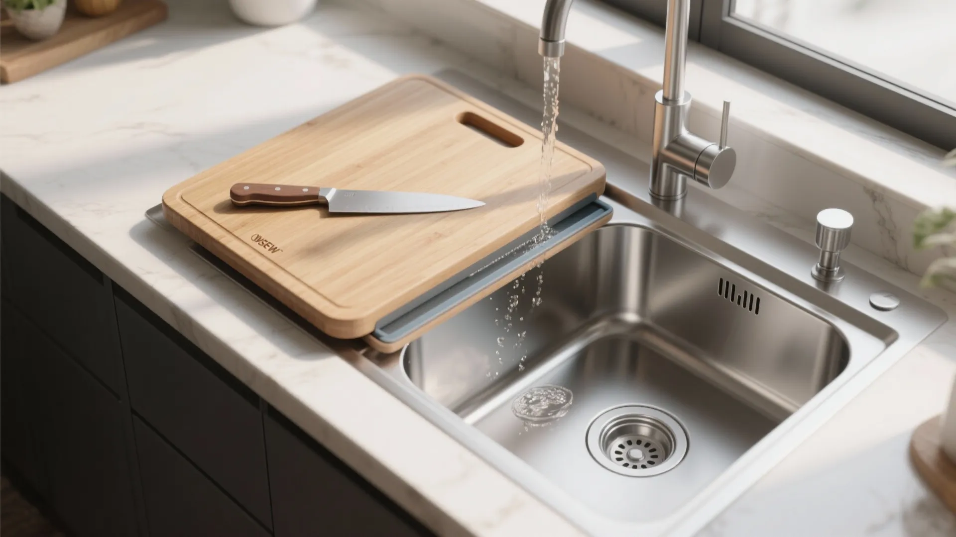 4. Over-the-Sink Worktops and Cutting-Board Inserts