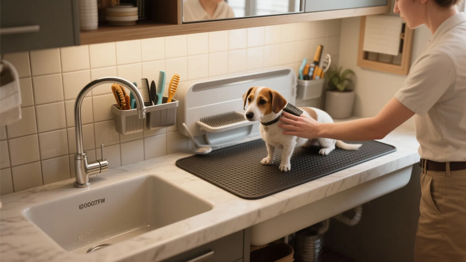 2. Over-sink mini station