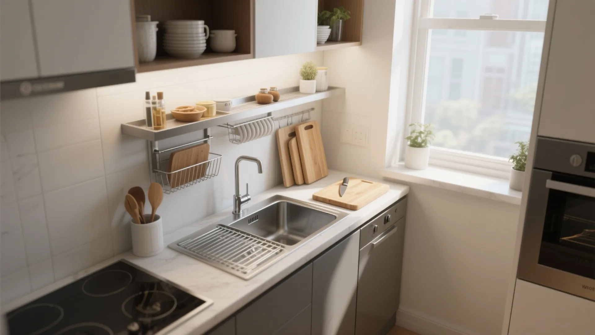 4. Over-the-Sink Workstation