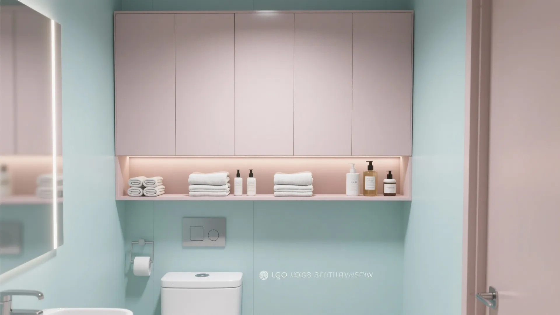 2. Over-the-Toilet Cabinetry