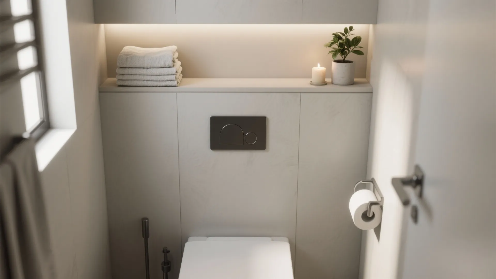 1. Over-the-Toilet Storage