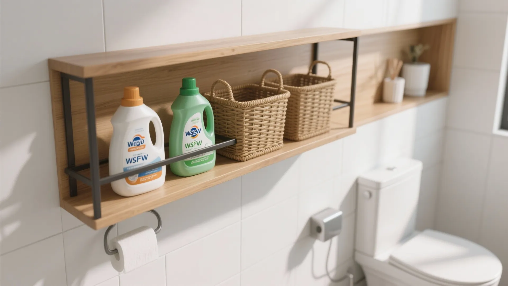 Tip 3: Over-the-Toilet Storage