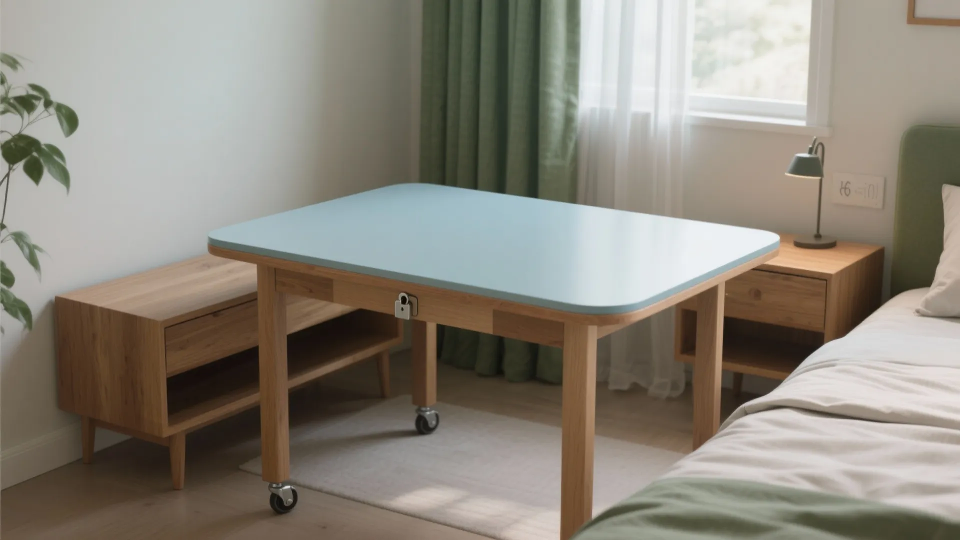 DIY Over the Bed Table: Easy Step-by-Step Guide for Small Spaces: 1 Minute to Your Custom Over the Bed Table—No Woodworking Skills Needed!