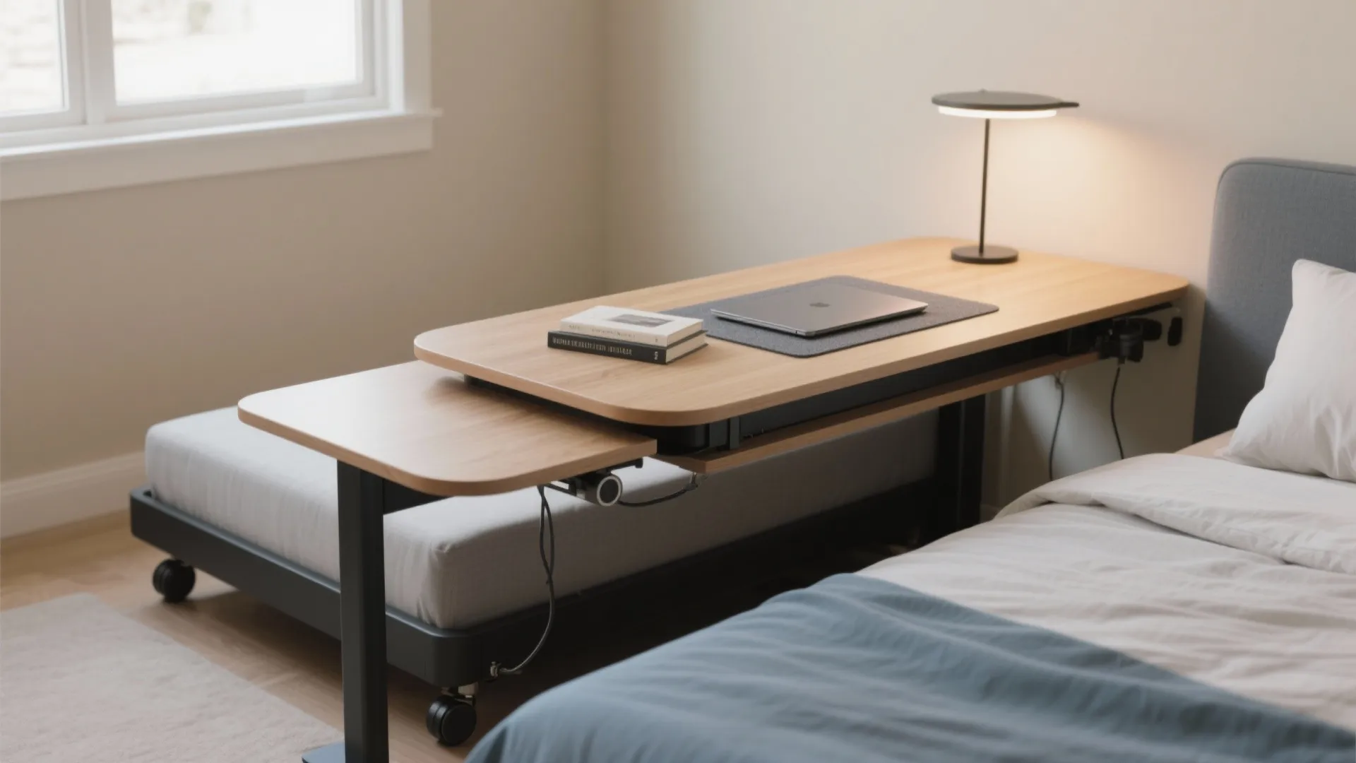 DIY Overbed Table: Build Your Custom Bedside Workspace: 1 Minute to Your Own Overbed Table—The Fast-Track Guide