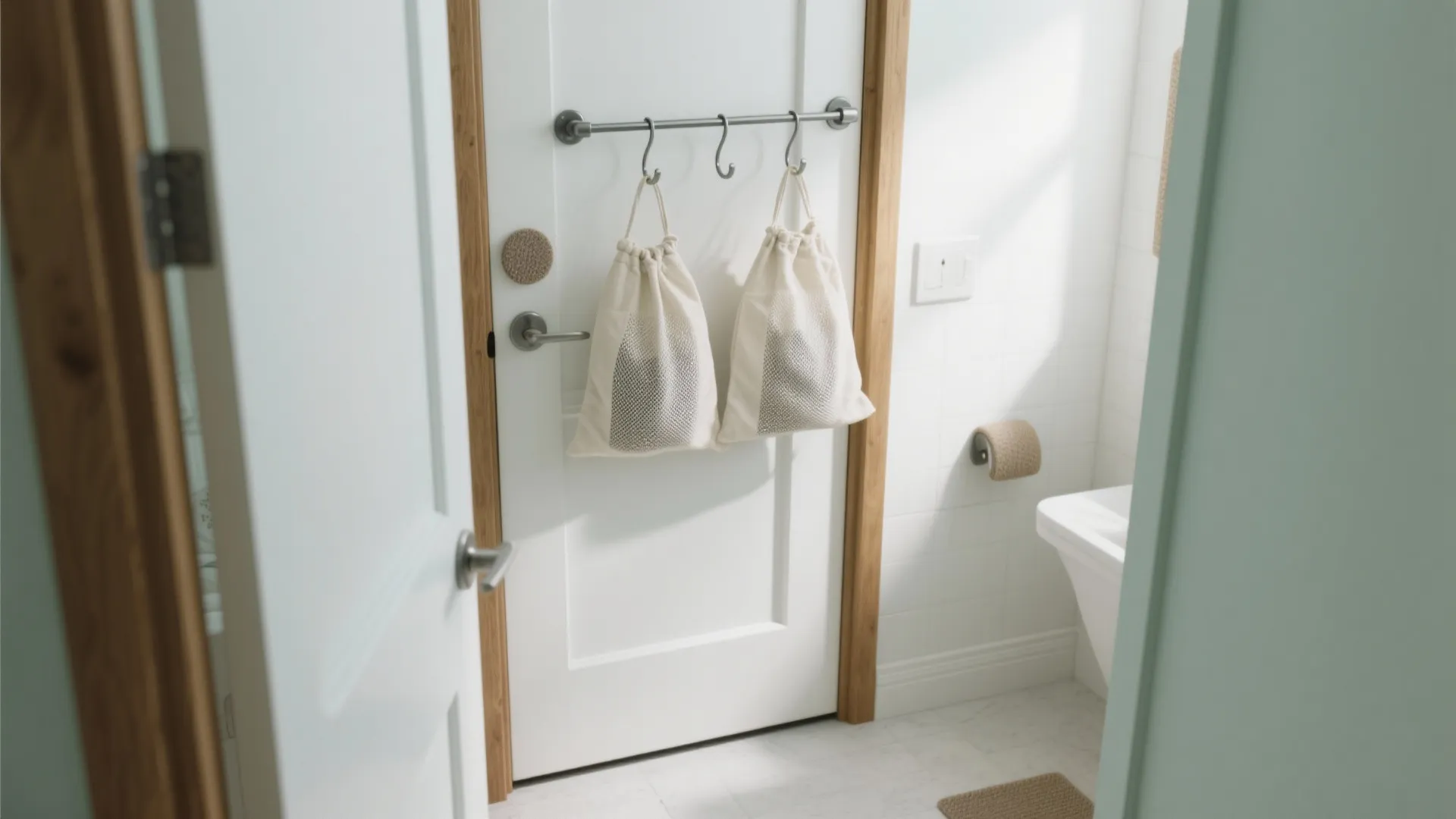 Idea 3: Over-the-Door Double Bags