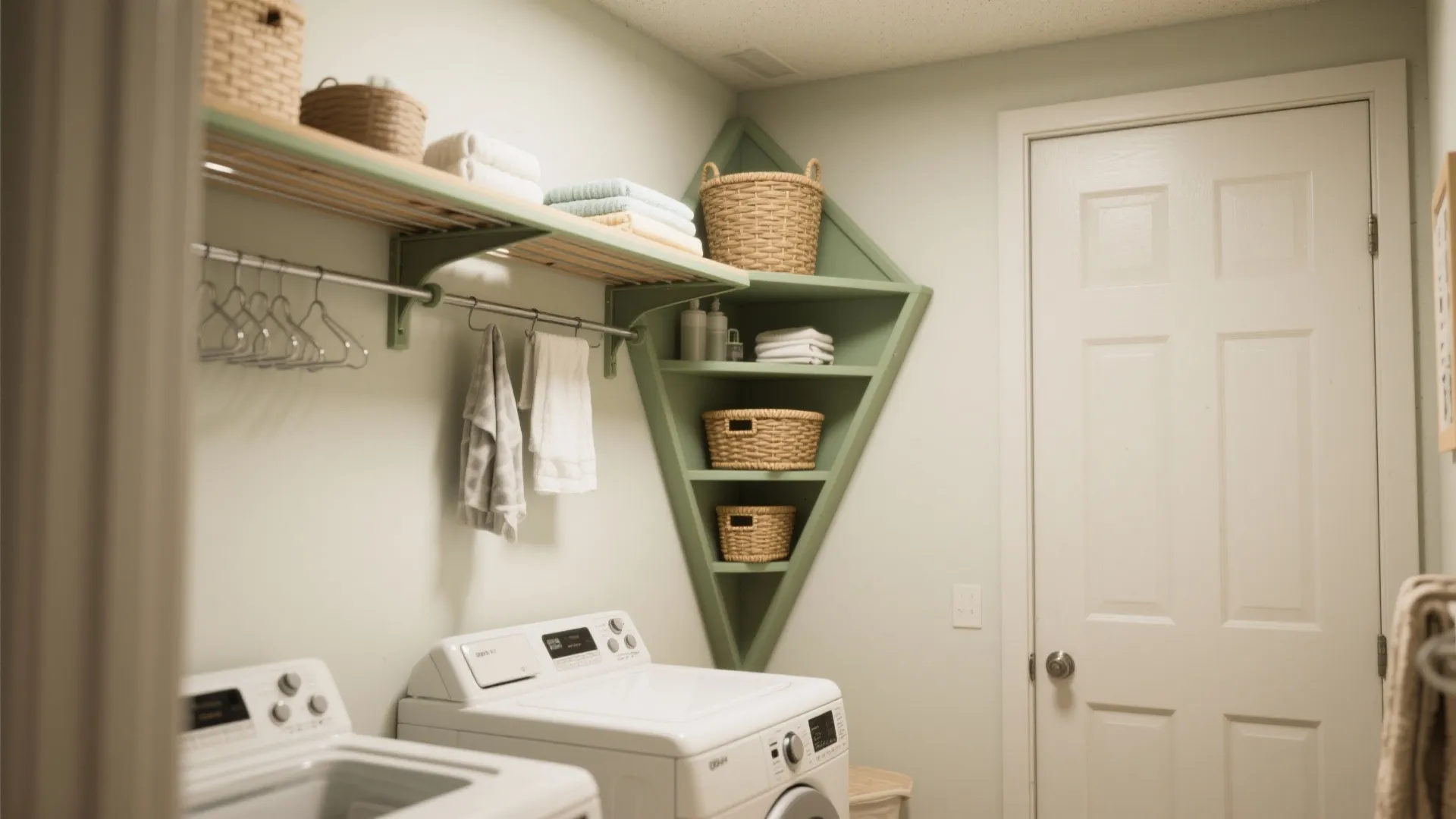 3. Over-Door and Corner Shelving