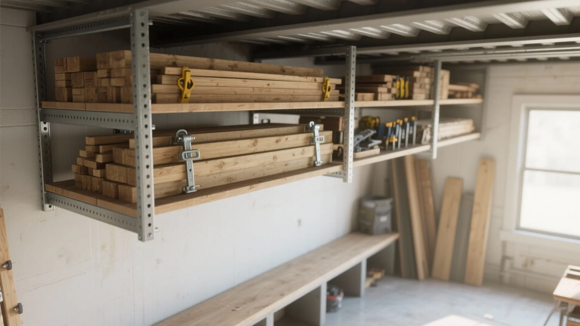 5. Don’t forget overhead — but respect weight limits