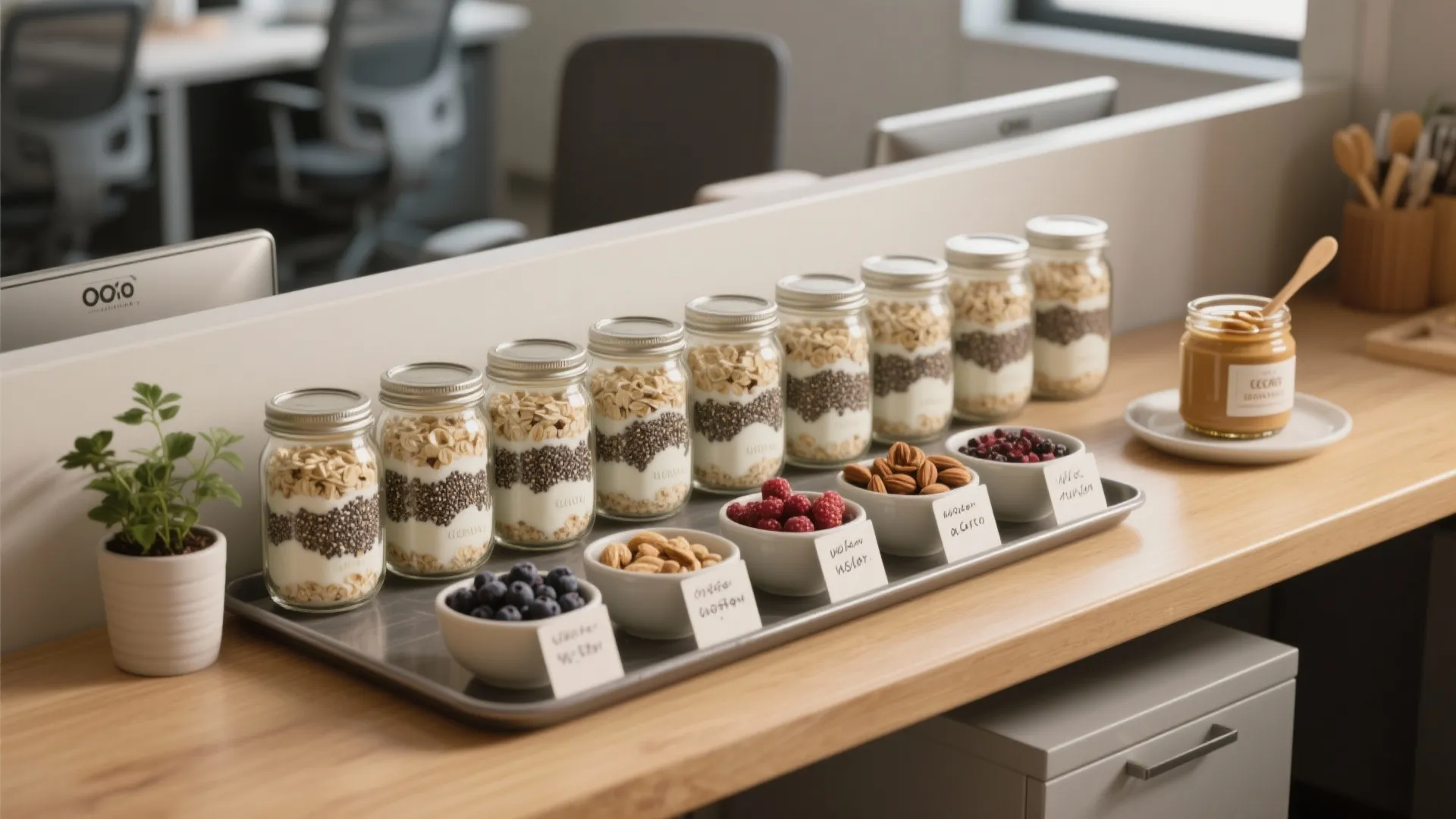 1. Overnight Oats Bar