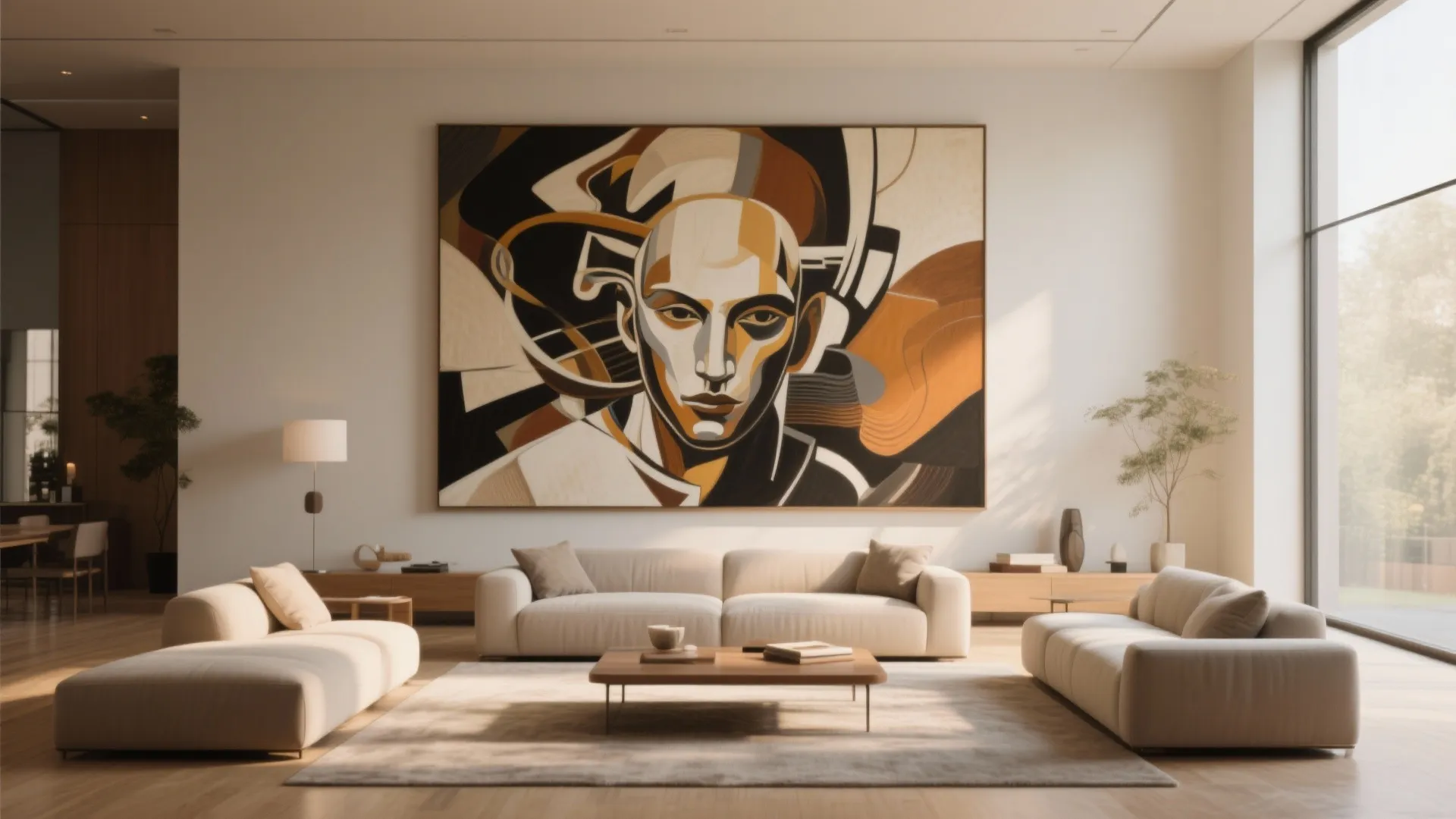 8. Overscale Art Pieces