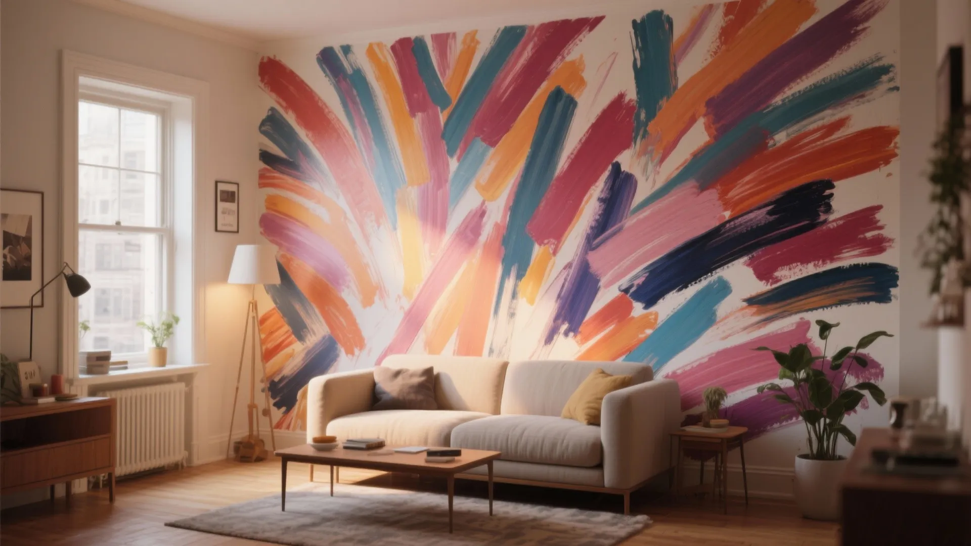 Overscaled Brushstrokes