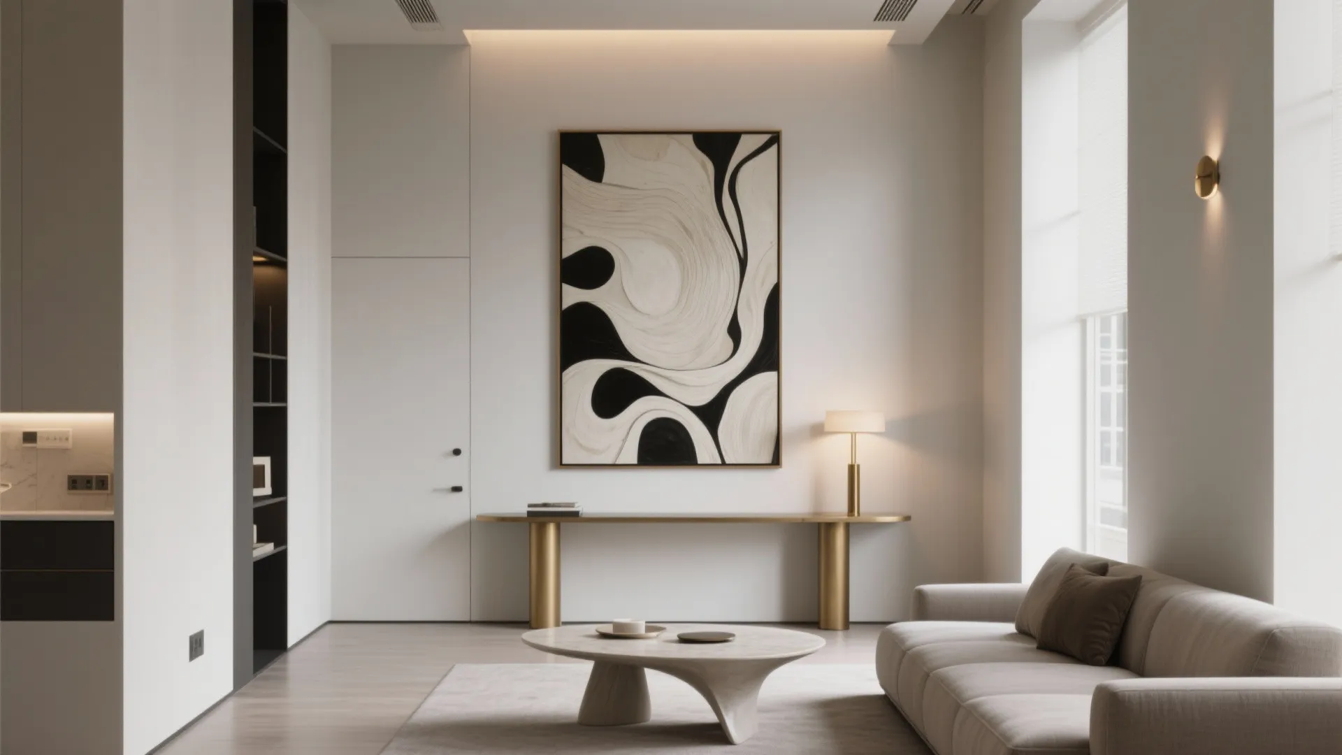 One Overscaled Focal Point, Plenty of Breathing Room