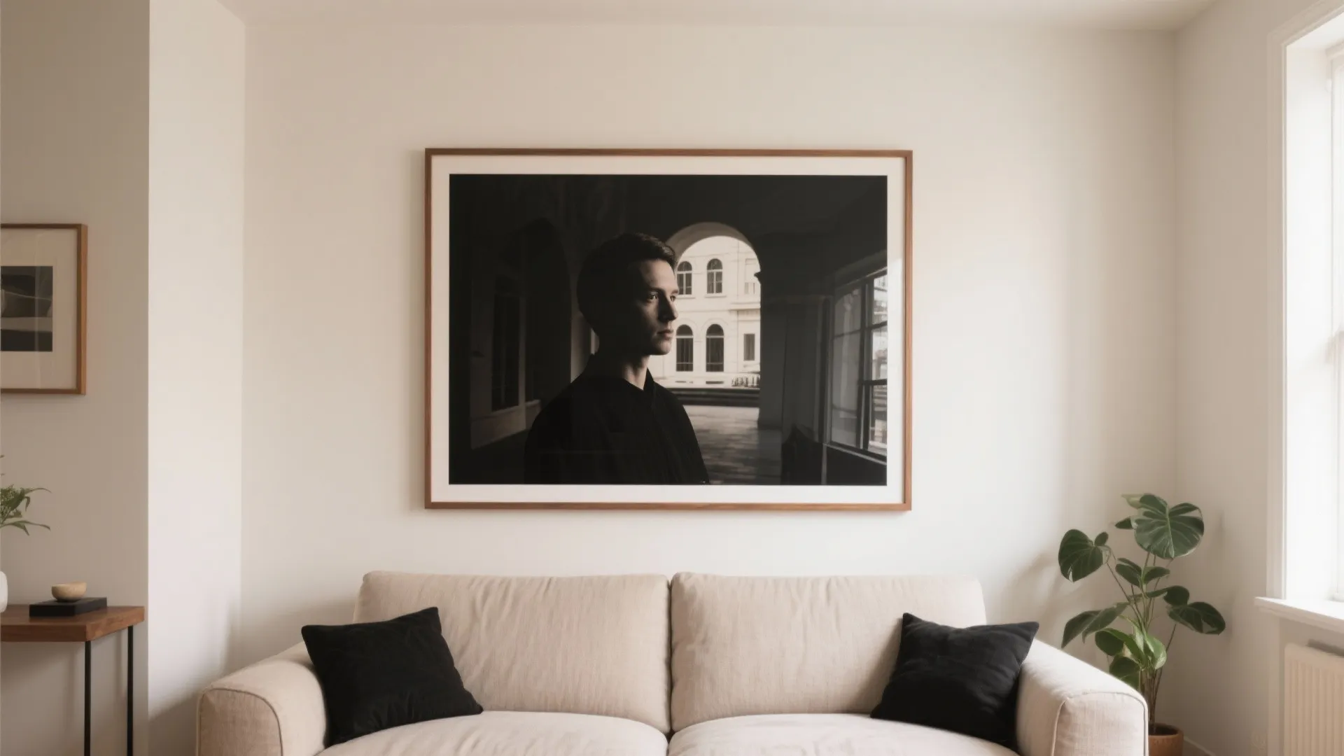 Idea 2: One Oversized Statement Photo