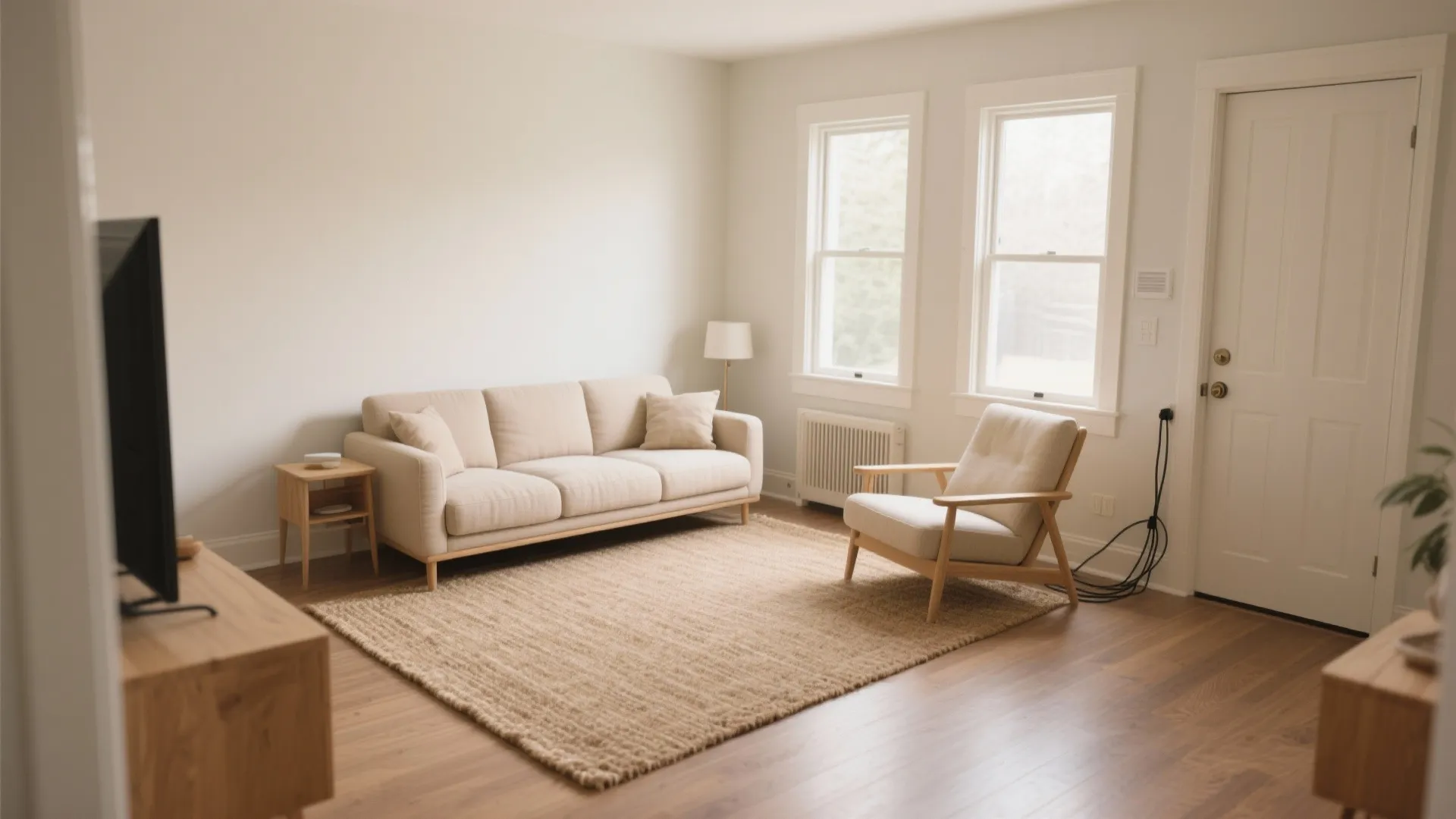 Oversize Rug (Yes, Even in Small Rooms)