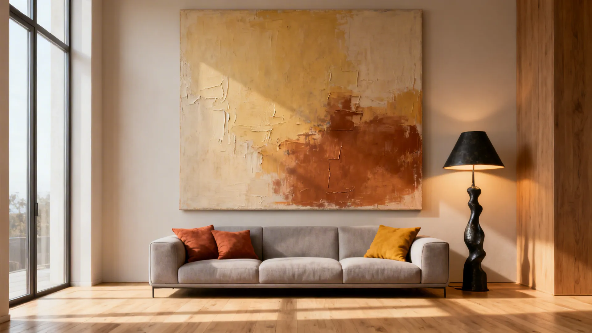 5 Large Abstract Wall Art Ideas for Living Rooms