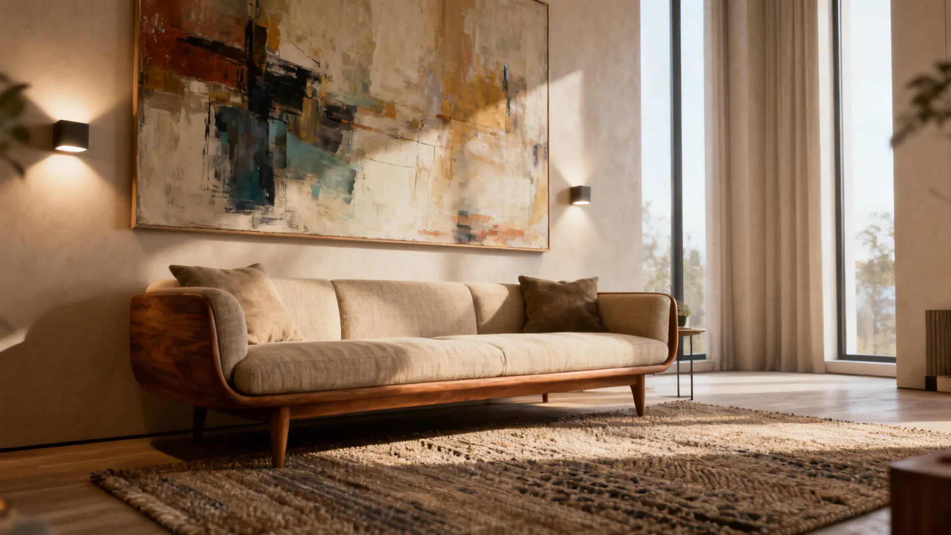 5 Ideas for Large Modern Wall Art: Bold, modern wall art ideas to elevate your living room (with practical tips from a pro)