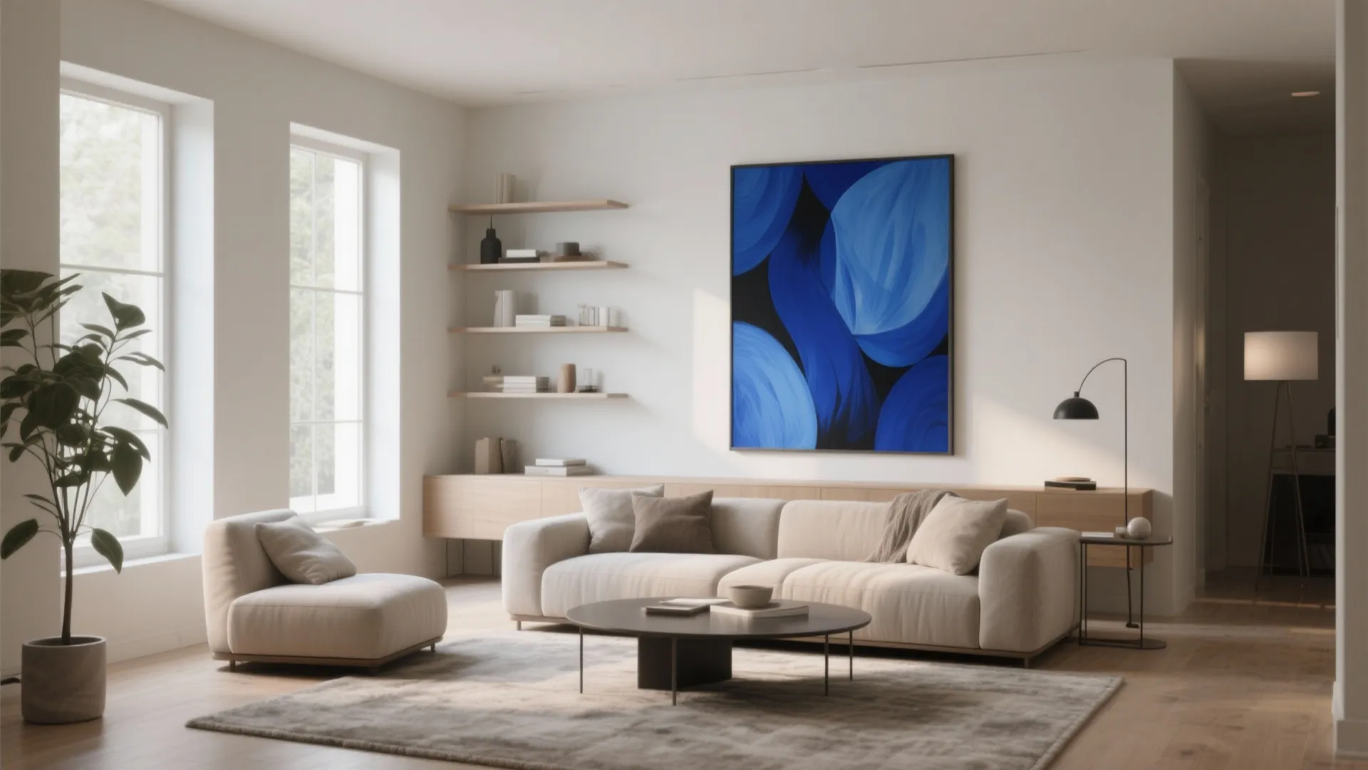 Oversized Abstract Canvas