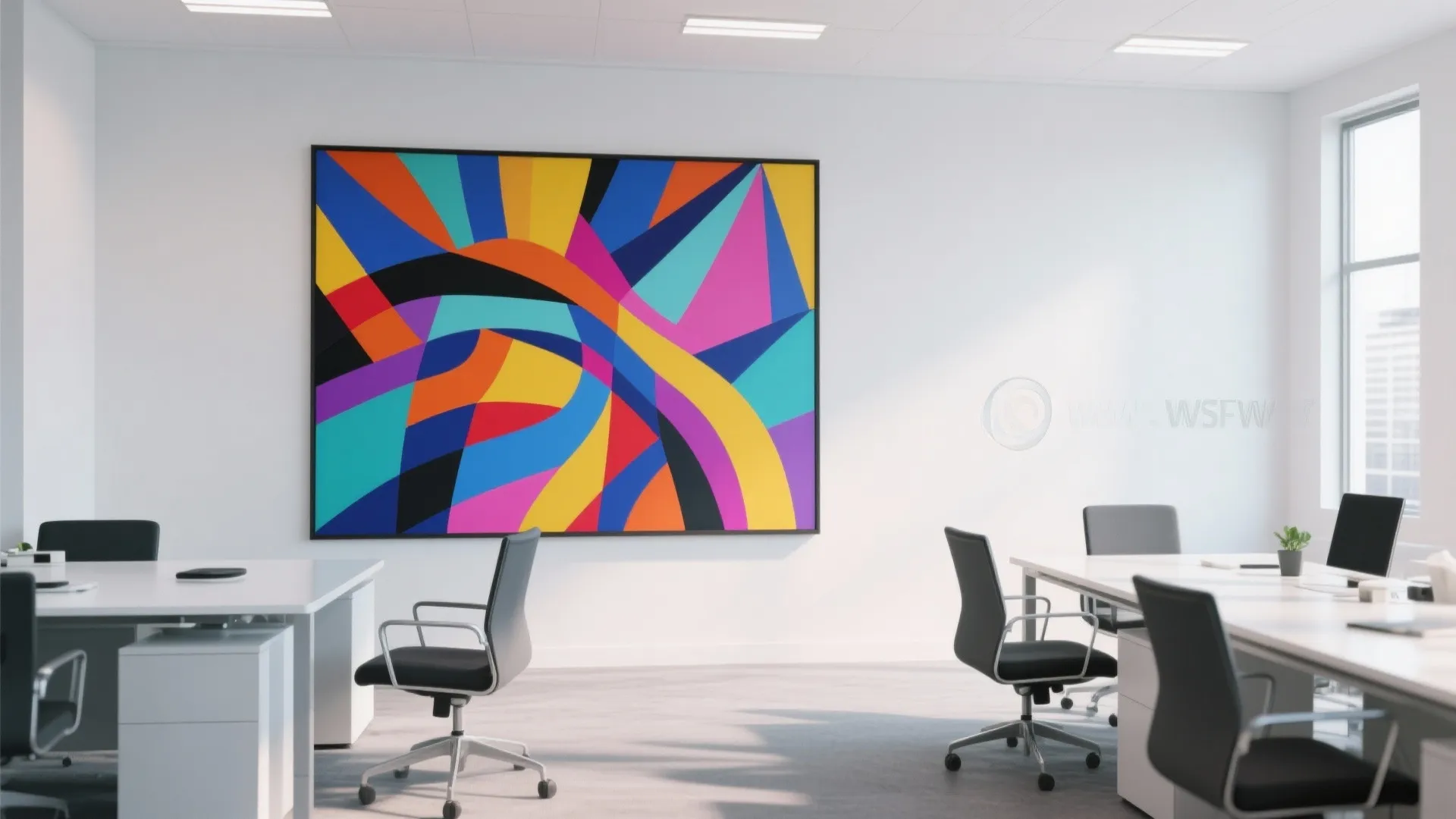 1. Large-Scale Statement Canvas
