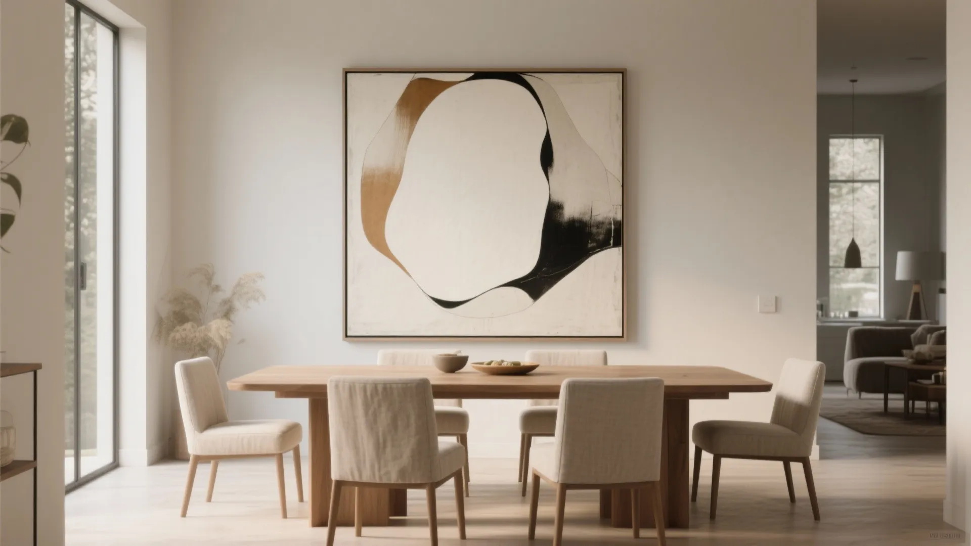 2. Oversized statement art