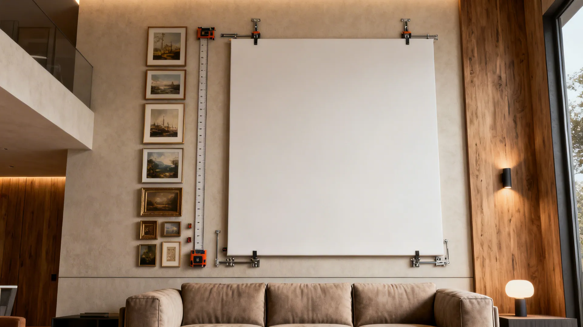 2. Oversized Art and Vertical Galleries