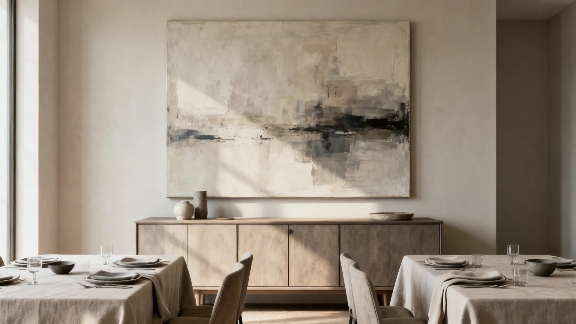 2. Oversized Statement Art