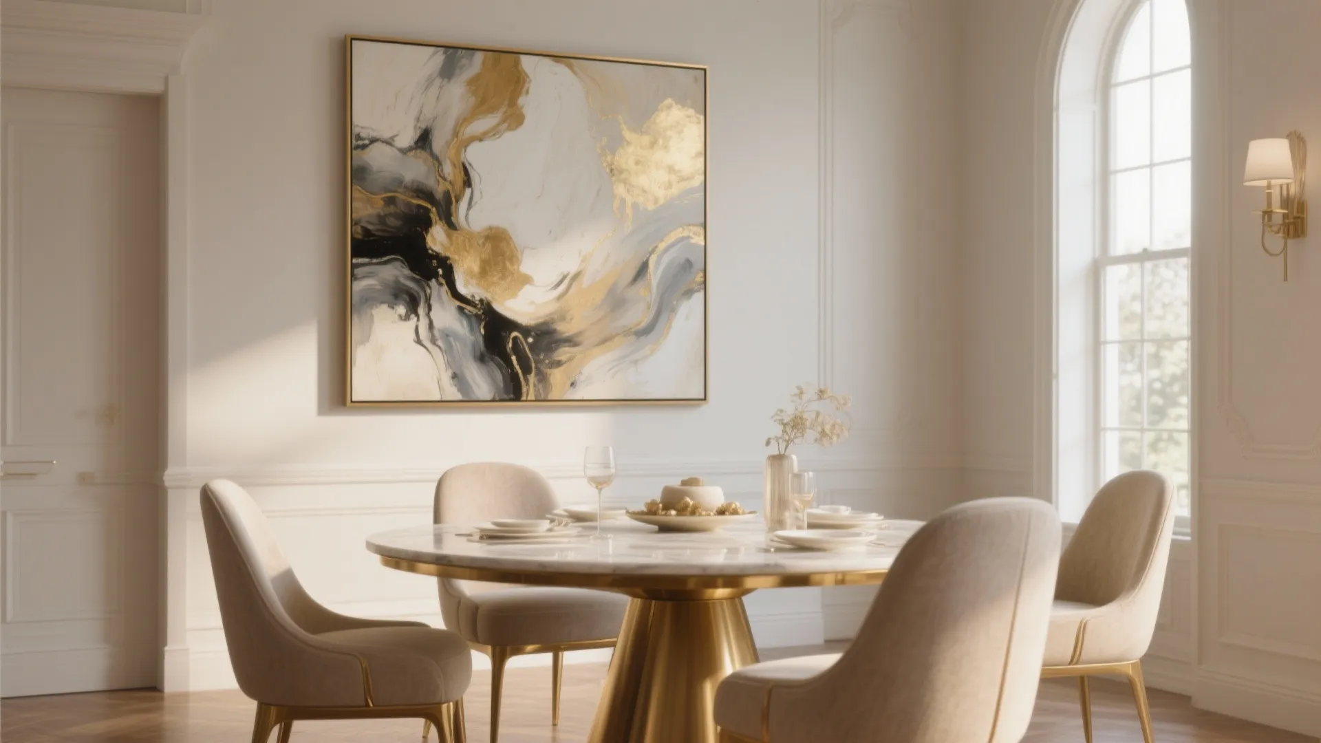 1. Oversized Statement Art