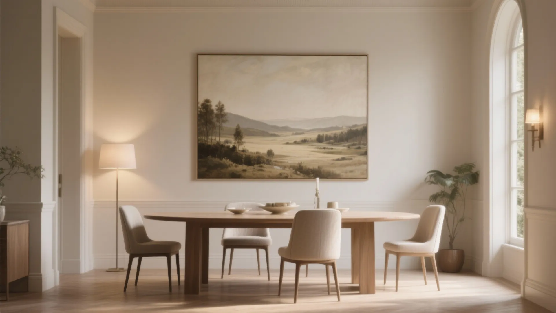 1. Oversized Statement Art