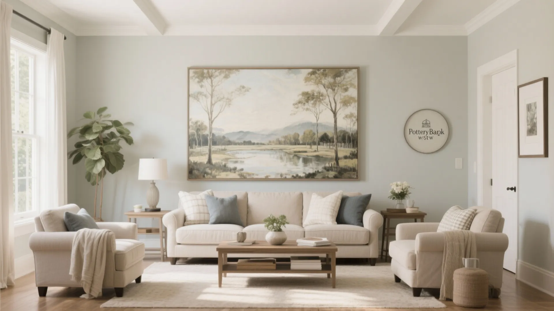 3. Oversized Wall Art