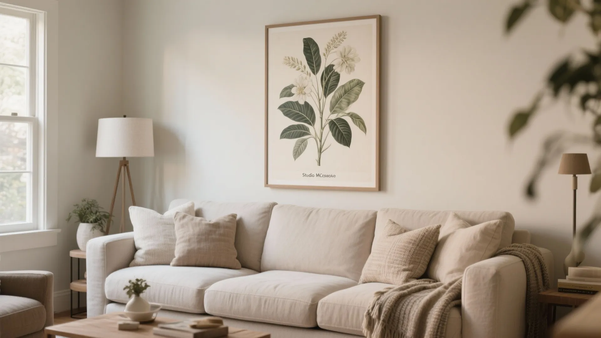 2. Oversized Art for Statement