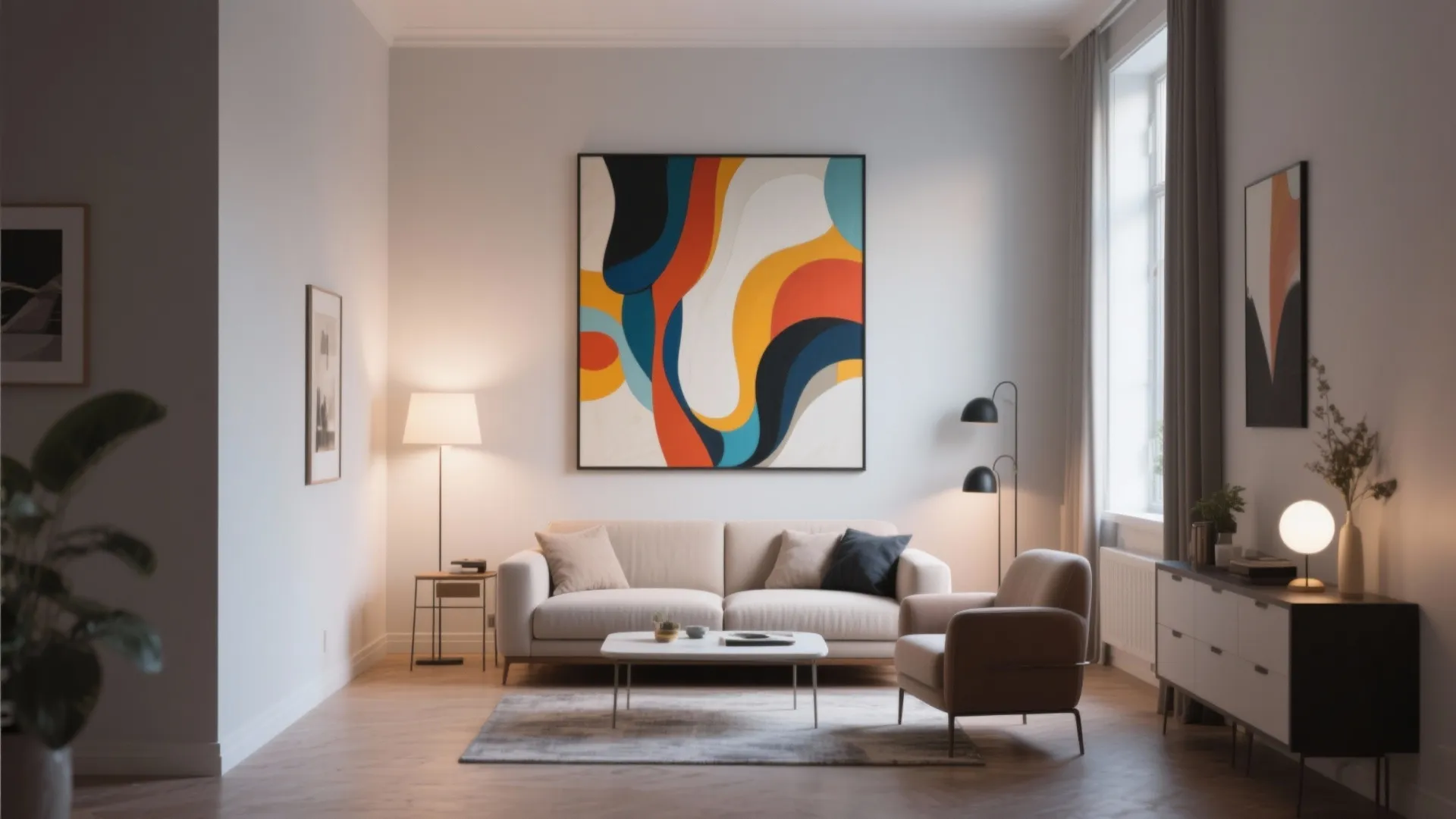 Oversized Statement Art