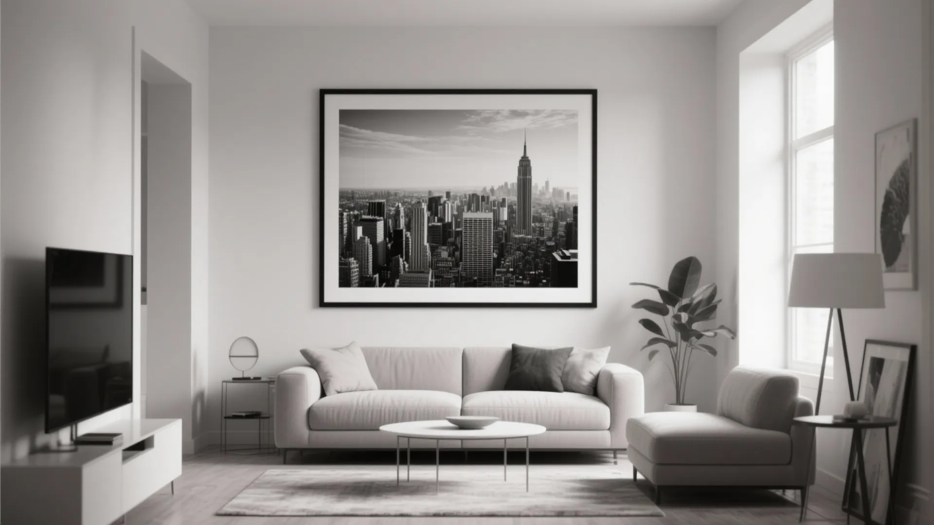 3. Oversized Art Prints