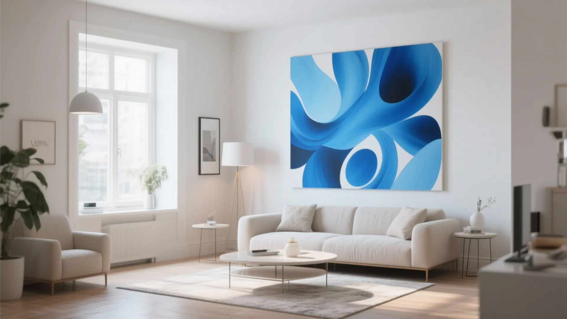 2. Oversized Art Statement