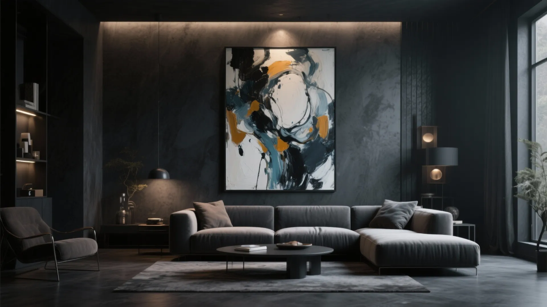 5. Oversized Artwork