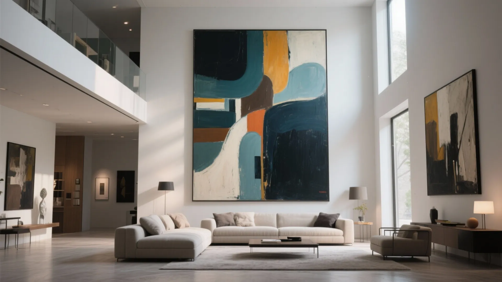 3. Oversized Artwork