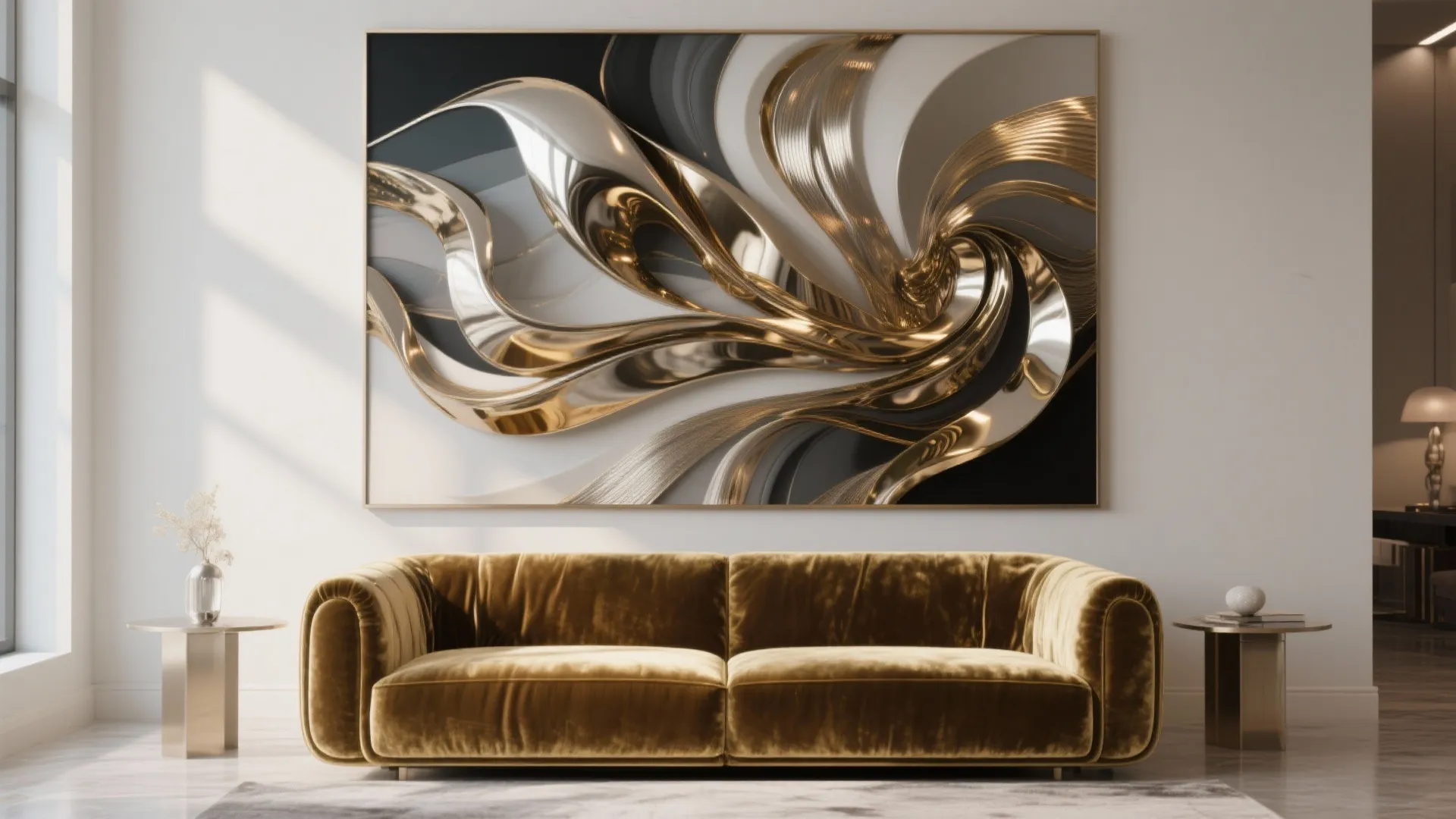 9. Oversized Artwork