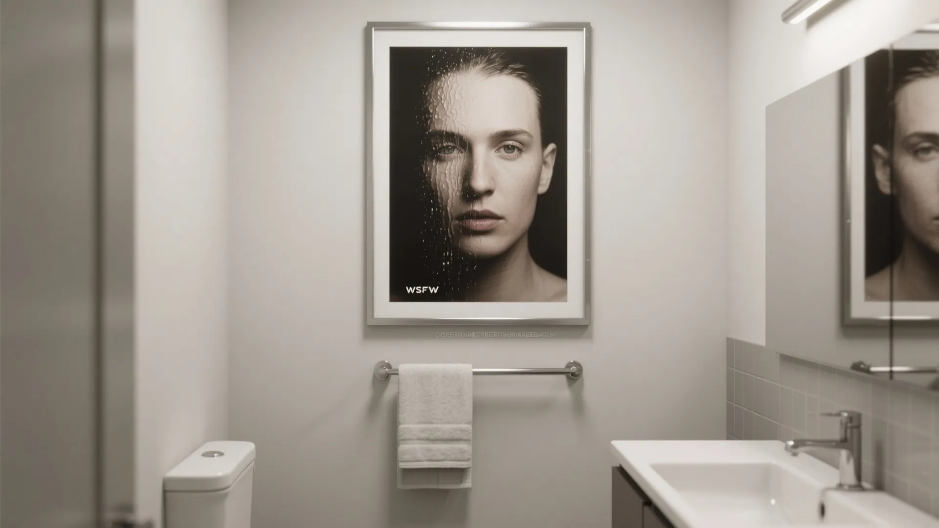 1. Oversized moisture-proof artwork