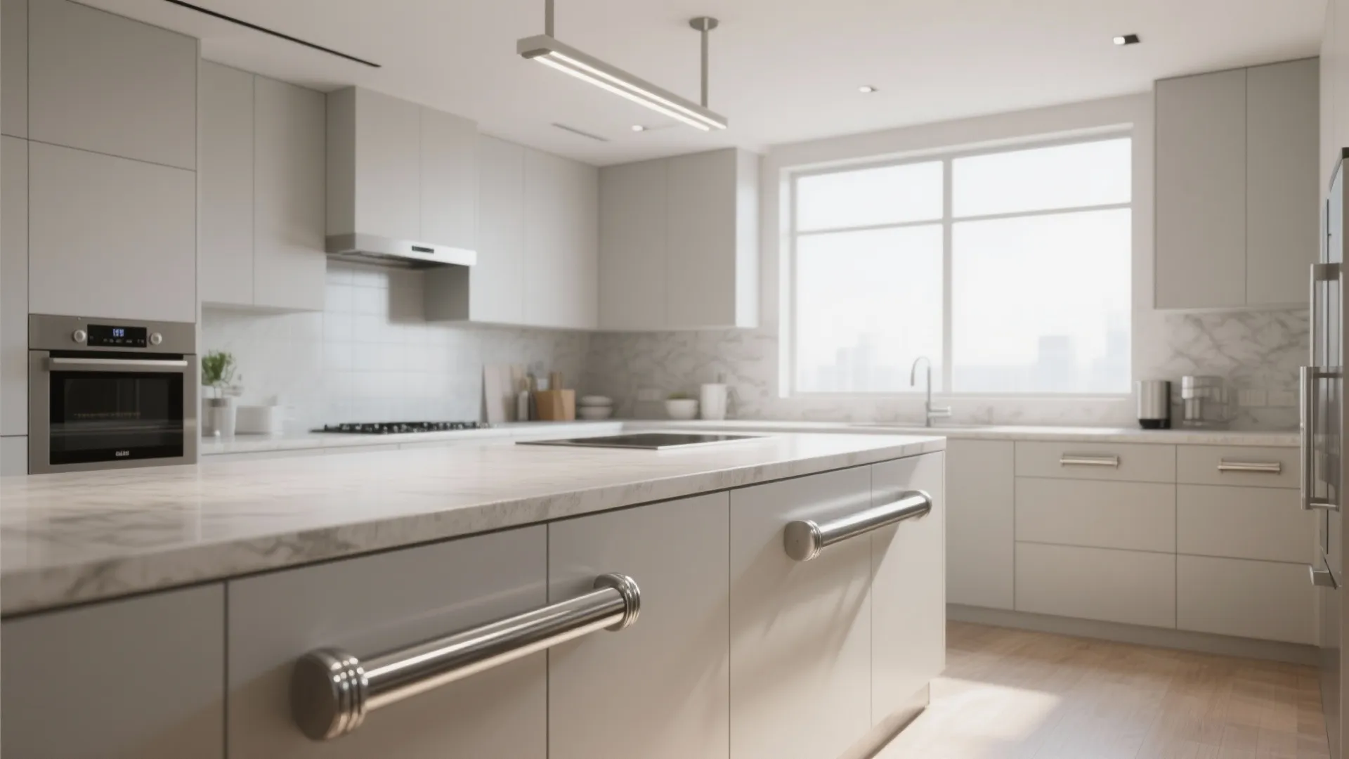 5. Oversized Bar Pulls