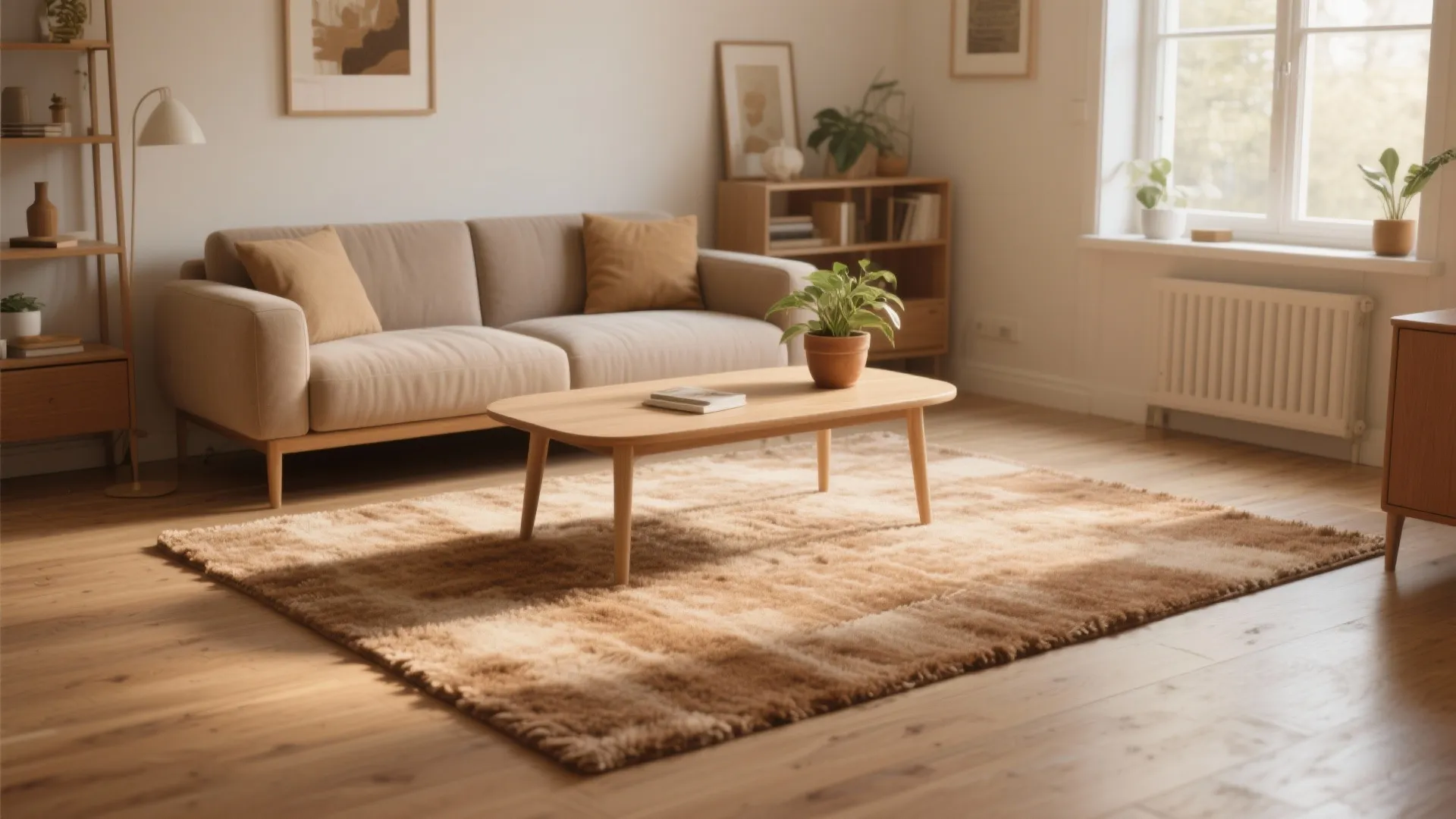 5 Brown Living Room Rug Ideas: How to choose and style a brown rug to maximize warmth and space in small living rooms