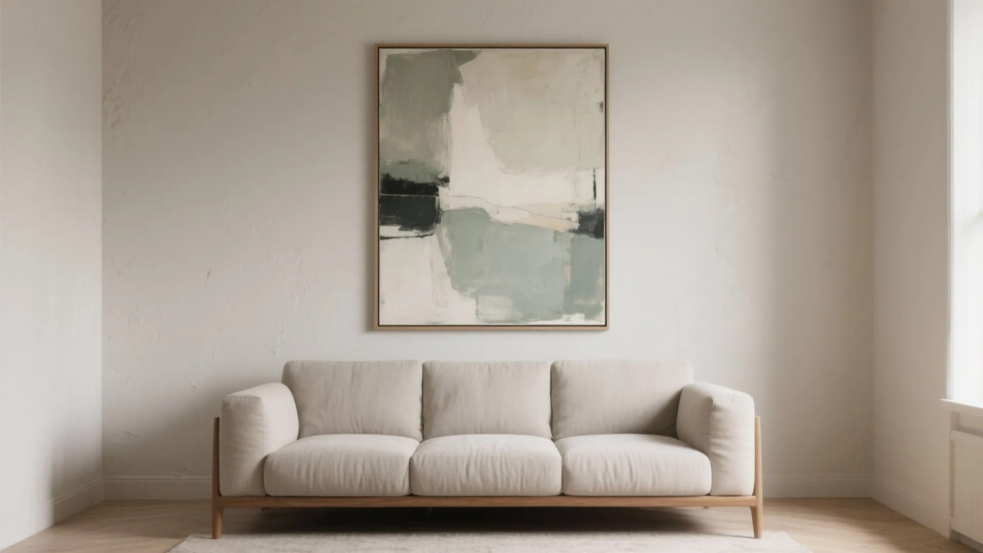 Oversized Single-Canvas Statement