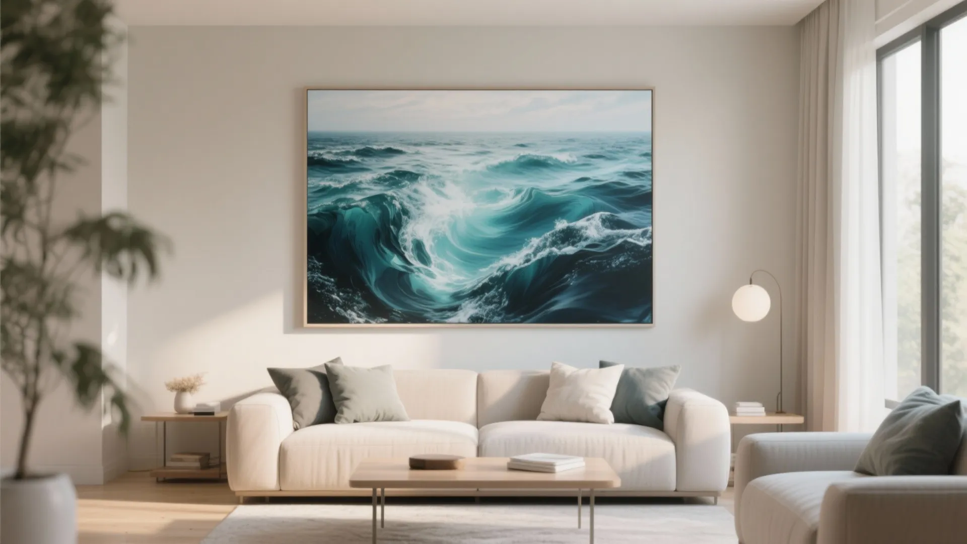 1. Oversized Canvas Prints