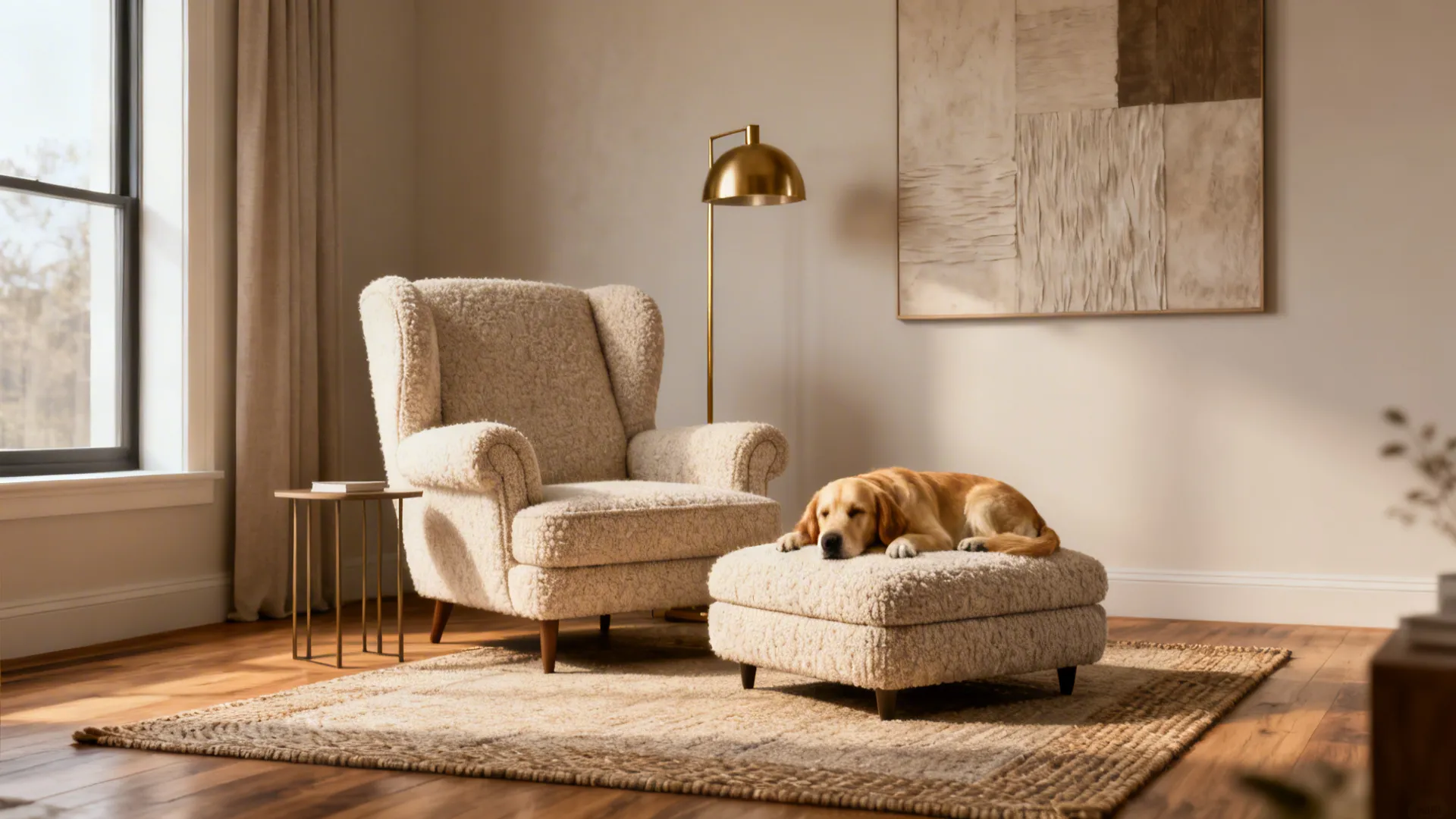 Big Comfort: 5 Ideas for an Oversized Living Room Chair with Ottoman